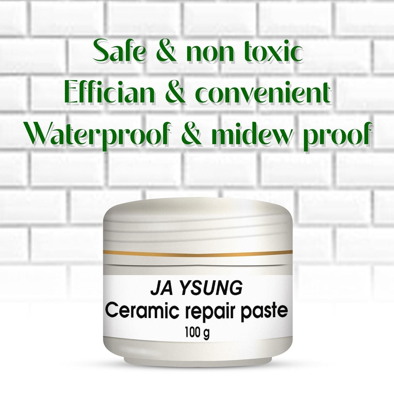 Ceramic Repair Paste, Tile Repair Paste(White) 100 gram