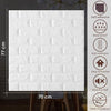 PE Foam self Adhesive Brick Design Wall Stickers