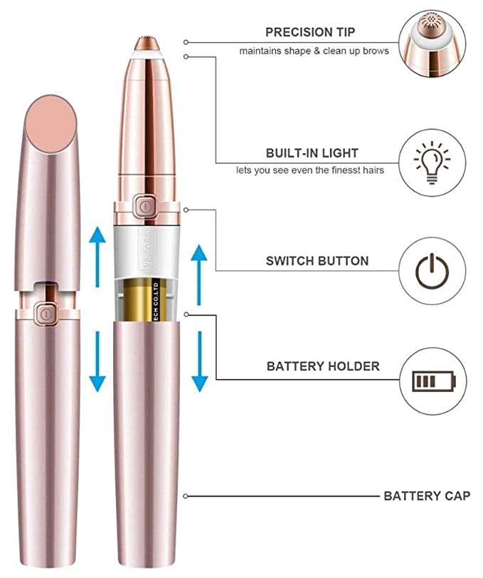 MAHIKART™ EYEBROW & FACE LED PRECISION TRIMMER