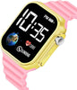 LED Luxurious Fashion Silicone Digital Watch (D-1036)