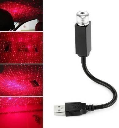 USB Portable Adjustable Flexible Interior Car Night Lamp Decorations with Romantic Galaxy Atmosphere fit Car, Ceiling, Bedroom, Party