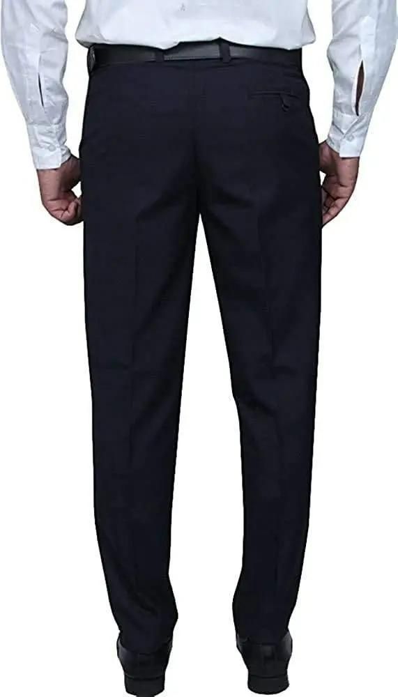 Men's Lycra Stretchable Formal Trousers